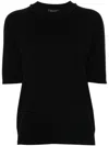 Fabiana Filippi Platinum Sweater In Black