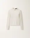 Fabiana Filippi Platinum Sweater With Macramé Lace