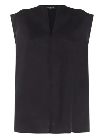 FABIANA FILIPPI PLEAT-DETAIL BLOUSE