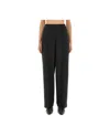 Fabiana Filippi Relaxed High-waisted Wide-leg Pants In Black