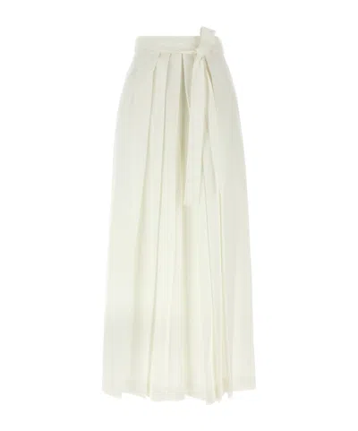 FABIANA FILIPPI PLEATED CASUAL PANTS