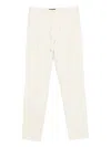 Fabiana Filippi Pleated-detail Drawstring Trousers In Neutral