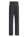 Fabiana Filippi Pleated Front Trousers In Gray