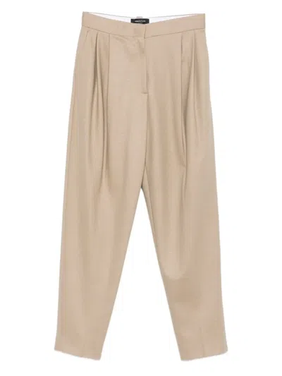 Fabiana Filippi Pleated-front Trousers In Neutral