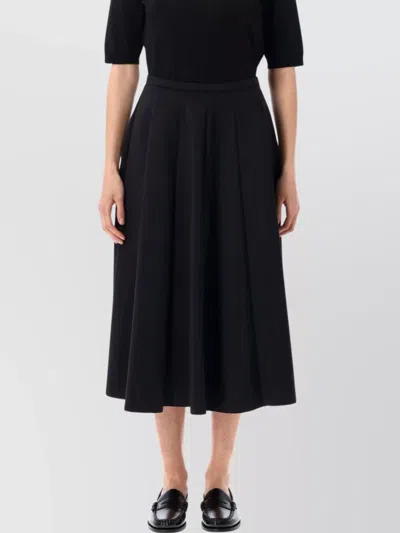 Fabiana Filippi Pleated High Waist Circle Skirt