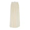 Fabiana Filippi Zip Fastened Pleated Jersey Skirt