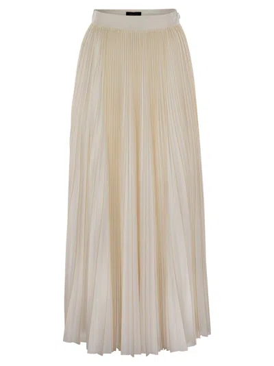 FABIANA FILIPPI PLEATED JERSEY SKIRT