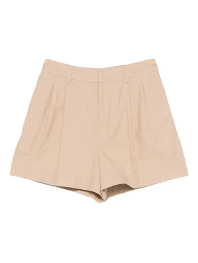 Fabiana Filippi Pleated Shorts In Pink