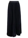Fabiana Filippi Pleated Skirt In Black