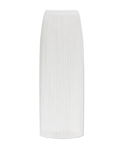 Fabiana Filippi Pleated Skirt In White
