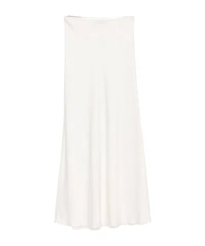 Fabiana Filippi Pleated Skirt In White