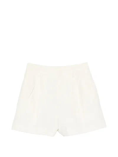 Fabiana Filippi Pleated-detail Shorts In White