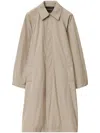Fabiana Filippi Pointed-collar Trench Coat In Neutrals