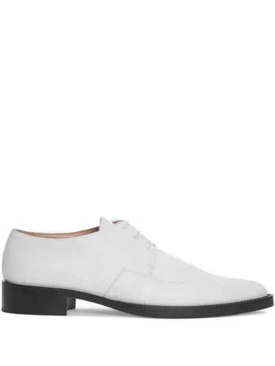 Fabiana Filippi Pointed-toe Derby Shoes In White