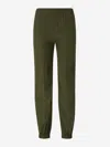 Fabiana Filippi Elastic Waist Sweatpants In Dark Green