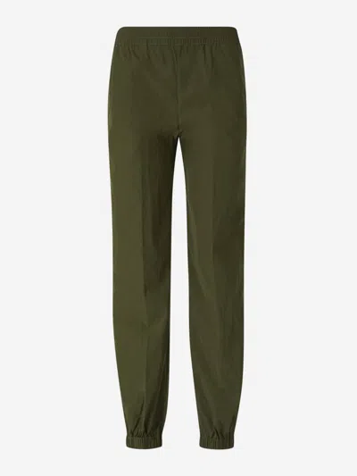 Fabiana Filippi Polyamide Technical Joggers In Dark Green