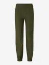 Fabiana Filippi Elastic Waist Sweatpants In Dark Green