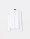 Fabiana Filippi Poplin Basic Shirt In Optical White