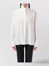 Fabiana Filippi Structured High Neck Shirt With Buttoned Cuffs