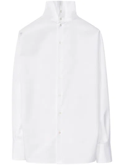 Fabiana Filippi Poplin Cotton Shirt In White