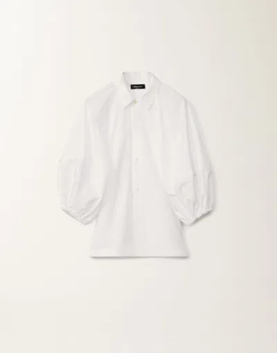 Fabiana Filippi Poplin Shirt In White