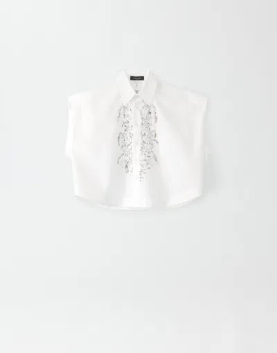 Fabiana Filippi Poplin Shirt In White