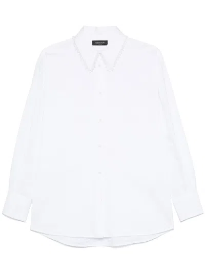 Fabiana Filippi Poplin Shirt In White