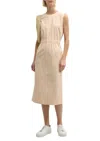 Fabiana Filippi Cool Merino Wool-blend Midi Dress In Multi
