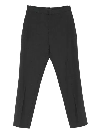 Fabiana Filippi Pressed-crease Trousers In Gray