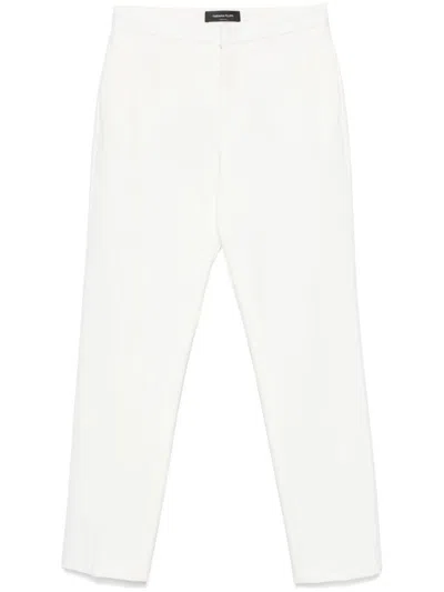 Fabiana Filippi Pressed-crease Trousers In Grey