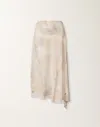 Fabiana Filippi Printed Crepe De Chine Skirt