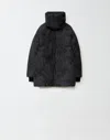 Fabiana Filippi Graphic-print Coat In Grey
