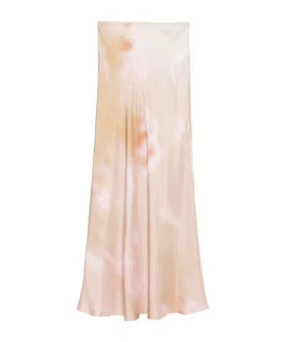 Fabiana Filippi Printed Midi Skirt In Pink