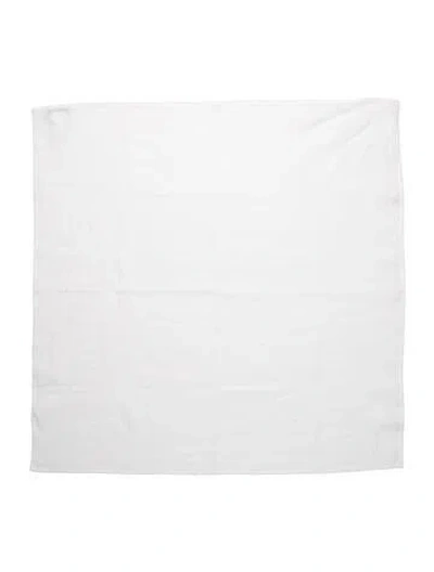 Pre-owned Fabiana Filippi Printed Scarf In White