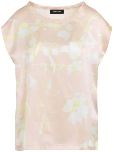 FABIANA FILIPPI PRINTED SILK BLOUSE