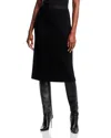 Fabiana Filippi Knit Pencil Skirt In Black