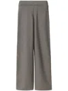 Fabiana Filippi Purl-knit Trousers In 灰色