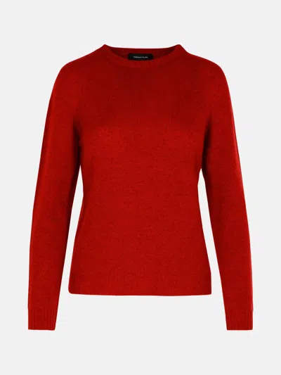 Fabiana Filippi Red Cashmere Sweater
