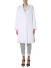 Fabiana Filippi Regular Fit Coat In White