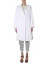 Fabiana Filippi Regular Fit Coat In White