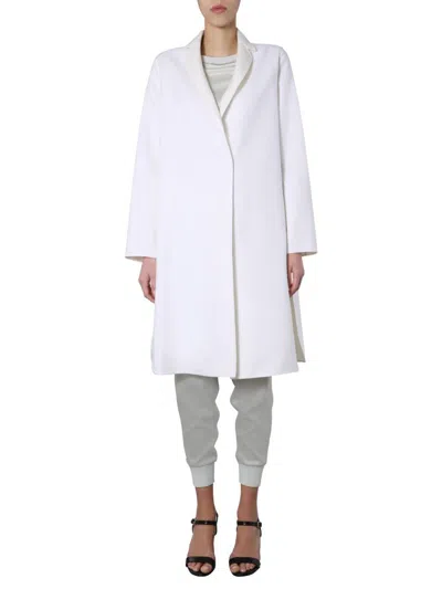 Fabiana Filippi Regular Fit Coat In White