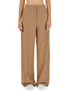 Fabiana Filippi Relaxed Fit Pants In Beige