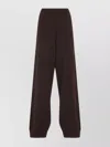 Fabiana Filippi Relaxed Fit Wide Leg Trousers In Brown
