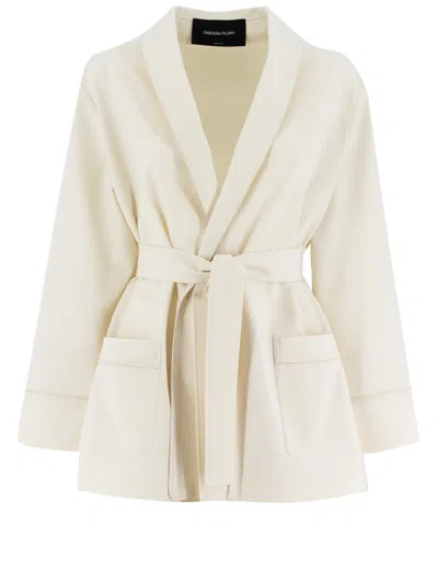 Fabiana Filippi Relaxed Pyjama-style Jacket With Piping
