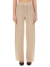 Fabiana Filippi Organic Cotton And Lurex Wide Leg Pants
