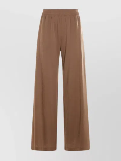 FABIANA FILIPPI RELAXED WIDE LEG TROUSERS WITH BELT LOOPS