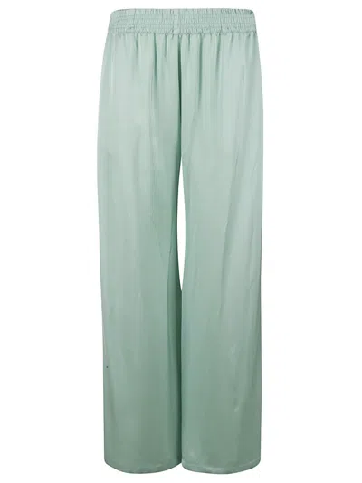 Fabiana Filippi Relaxed Wide-leg Trousers With Elasticated Waistband In Gray
