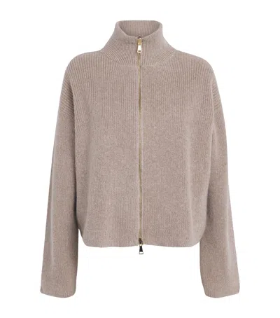FABIANA FILIPPI REVERSIBLE ZIPPED CARDIGAN