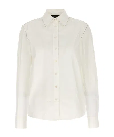 FABIANA FILIPPI FABIANA FILIPPI	LONG SLEEVED EMBELLISHED SHIRT