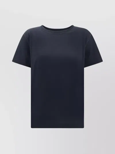 FABIANA FILIPPI RHINESTONE EMBELLISHED CREW NECK T-SHIRT